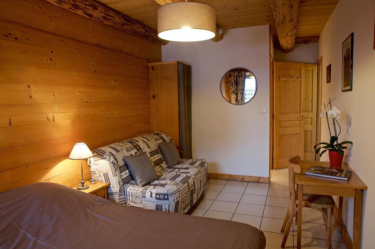 La Ferme Du Mont-Blanc Bed & Breakfast Combloux Dış mekan fotoğraf