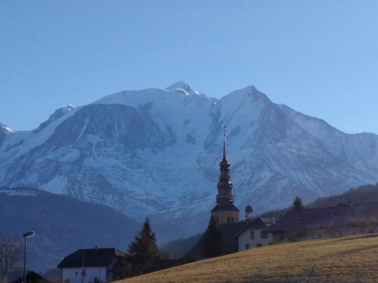 La Ferme Du Mont-Blanc Bed & Breakfast Combloux Dış mekan fotoğraf