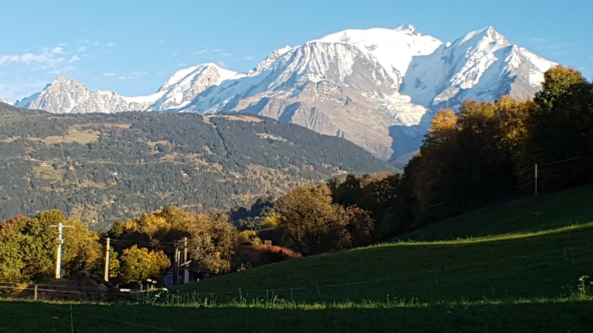La Ferme Du Mont-Blanc Bed & Breakfast Combloux Dış mekan fotoğraf